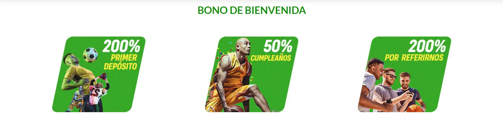 Consigue los mejores bonos de bienvenia bonos Instabet