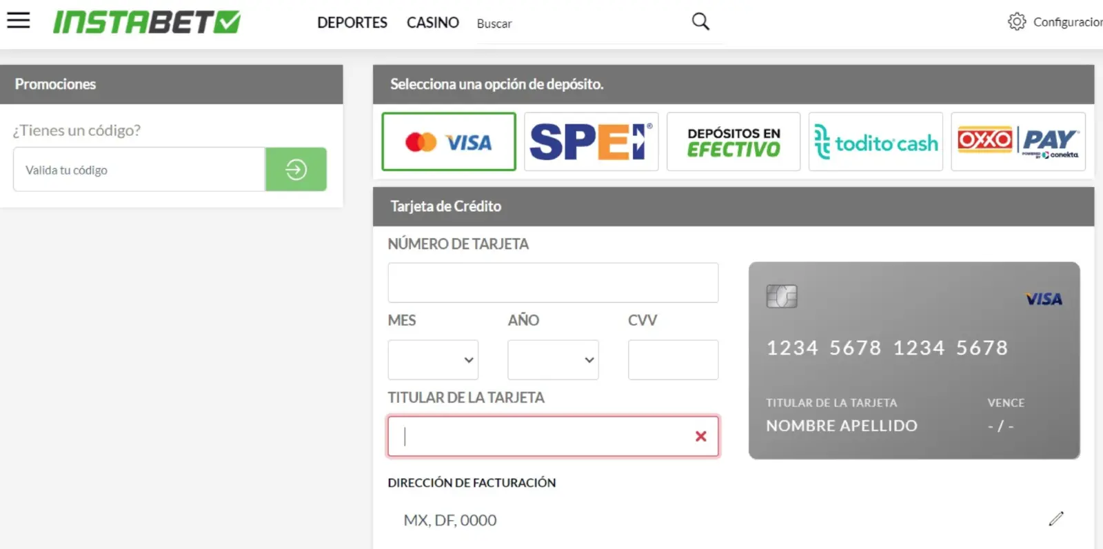 Métodos de pago en Instabet Métodos pago Instabet