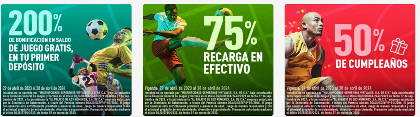 Bonos en Instabet Casino Instabet Casino bonos