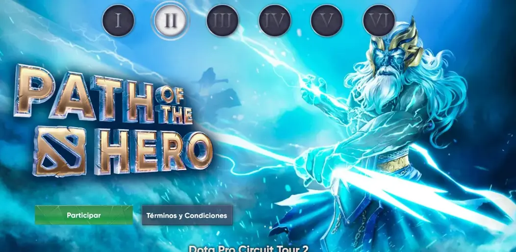 Path of the hero permite apuestas desde 40 pesos 1XBET CASINO ONLINE MEXICO