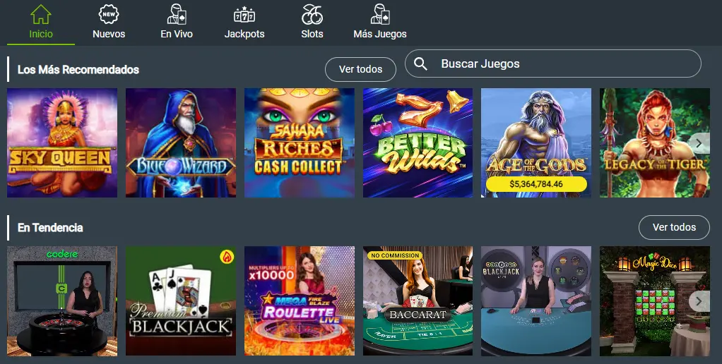 Métodos de pago en Codere casino Ingresar fondos