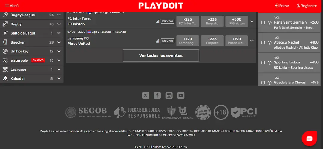 Permiso Segob en casinos online en México baccarat casino playdoit
