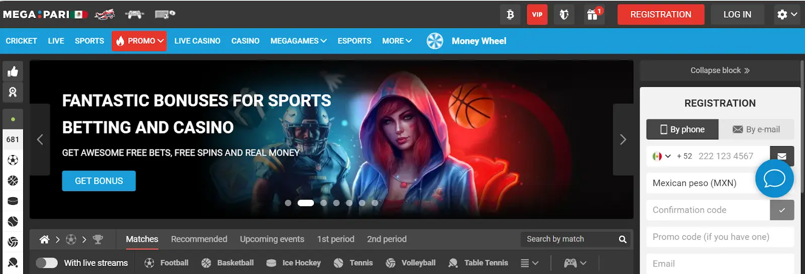 Conoce el casino online Megapari Megapari página principal