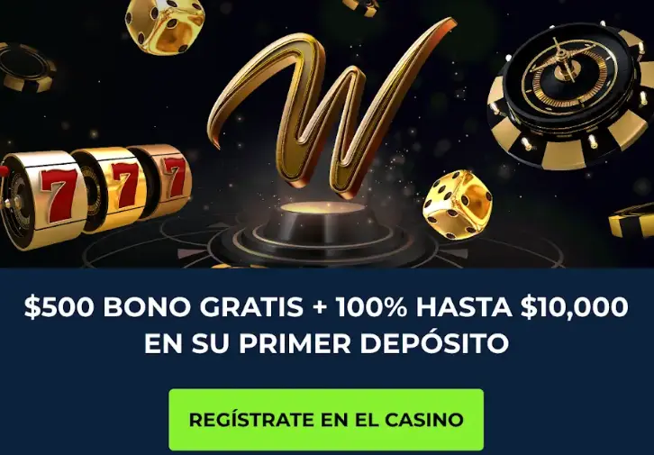Bono gratis de $500 MXN Bono gratis 500